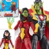 Hasbro Avengers 60th Anniversary Marvel Legends Skrull Queen and Super-Skrull 6-Inch Action Figures