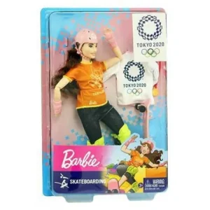 Mattel Barbie - You Can Be Anything - Olympics Tokyo 2020 - Skateboarding