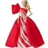 Mattel Barbie Holiday 2019 Blonde Curly Hair Doll