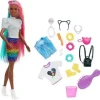 Mattel Barbie Leopard Rainbow Hair Doll #2