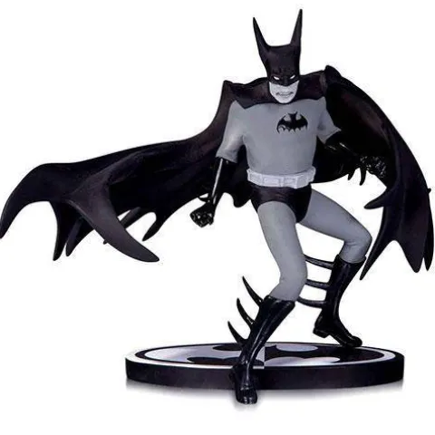 DC Direct Batman Black and White by Tony Millionaire Statue - Entertainment Earth Exclusive