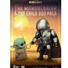 Beast Kingdom Star Wars The Mandalorian & Child EAA-111 Action Figure Set