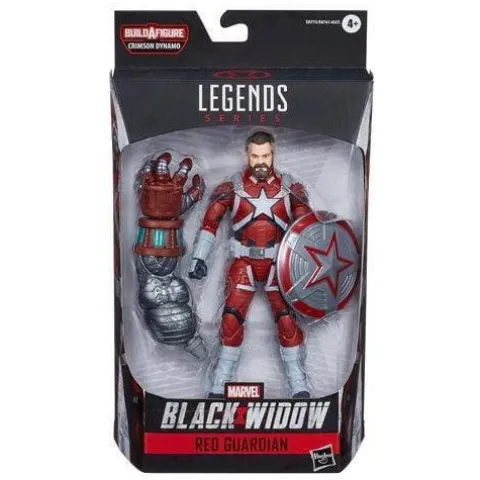 Hasbro Black Widow Marvel Legends 6-Inch Red Guardian Action Figure