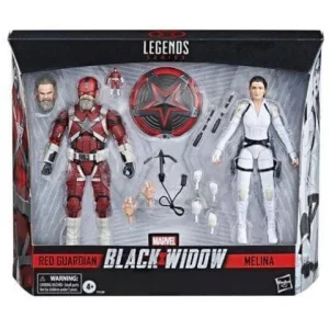Hasbro Black Widow Marvel Legends 6-Inch Red Guardian and Melina Vostkoff Action Figures
