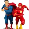DC Direct DC Battle Superman vs. The Flash Racing Statue
