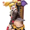 DC Direct DC Bombshells Harley Quinn Deluxe Version 2 Statue