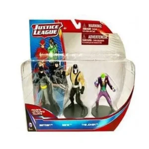 DC Direct DC Comics: Justice League of America Action Figure 3-Pack - Batman", " Bane", " The Joker
