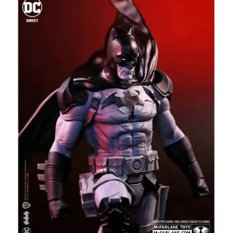 DC Direct Batman Black & White Batman By Mitch Gerads Statue