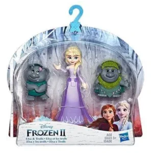 Hasbro Disney Frozen 2 Small Doll and Friends - Elsa & Trolls