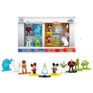 Jada Toys Disney Nano Metalfigs Die-Cast Metal Mini-Figures 10-Pack