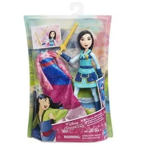 Hasbro Disney Princess Fearless Adventures Doll - Mulan