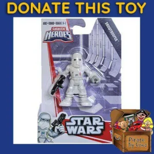 Hasbro DONATE THIS TOY - Pirate Toy Fund - Star Wars Galactic Heroes - Snowtrooper