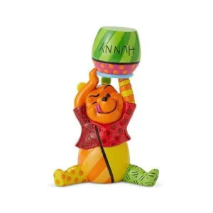 Enesco Disney Winnie the Pooh - Pooh Mini Statue By Romero Britto