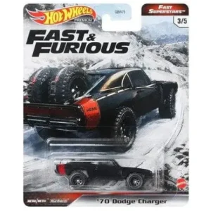 Mattel Fast & Furious Hot Wheels Premium Vehicle 2021 - 3/5 Dodge Charger