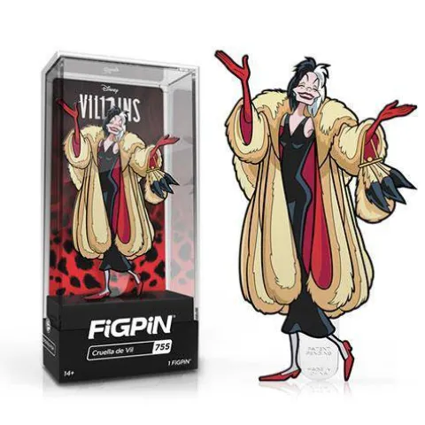 FiGPiN Enamel Pin - Disney Villains - Select Figure(s)