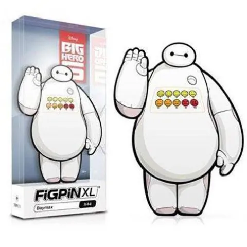 FiGPiN #X44 Big Hero 6 Baymax Pain Meter XL Enamel Pin - Entertainment Earth Exclusive