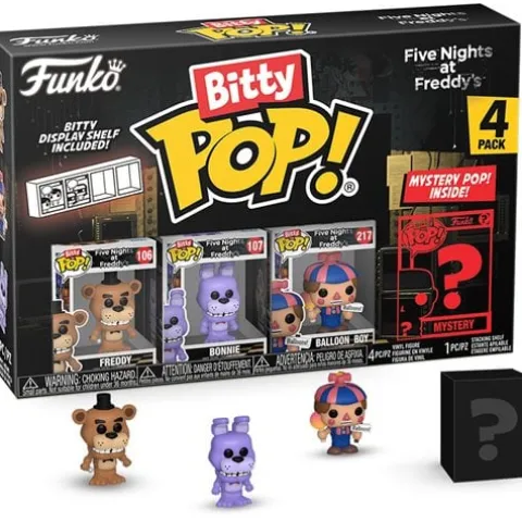 Funko Five Nights at Freddy's Bitty Pop! Mini-Figure 4-Pack - Select Set(s)