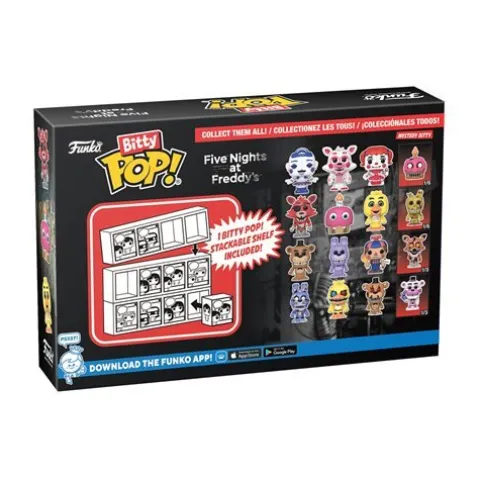 Funko Five Nights at Freddy's Bitty Pop! Mini-Figure 4-Pack - Select Set(s)