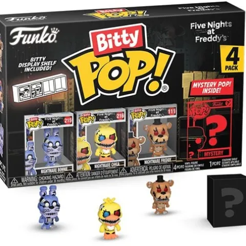Funko Five Nights at Freddy's Bitty Pop! Mini-Figure 4-Pack - Select Set(s)