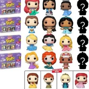 Funko Bitty Pop! Disney Princesses Mini-Figure 4-Pack - Select Set(s)