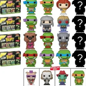 Funko Bitty Pop! Teenage Mutant Ninja Turtles Comics Mini-Figure 4-Pack - Select Set(s)