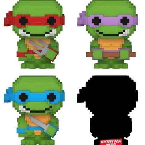 Funko Bitty Pop! Teenage Mutant Ninja Turtles Comics Mini-Figure 4-Pack - Select Set(s)