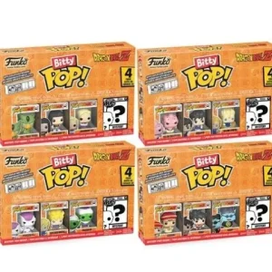 Funko Dragon Ball Z Bitty Pop! Mini-Figure 4-Pack - Select Set(s)