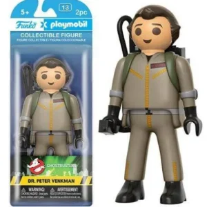 Funko Ghostbusters Peter Venkman 6-Inch Playmobil Action Figure