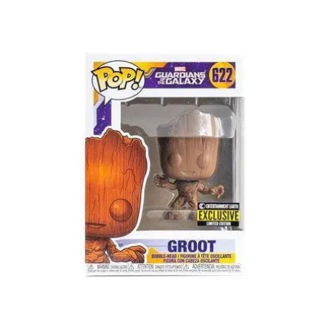 Funko Guardians of the Galaxy Groot Wood Deco Pop! Vinyl Figure - EE Exclusive