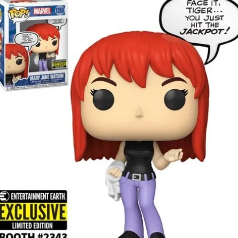 Funko Pop! 1260 - Marvel - Spider-Man - Mary Jane Watson Vinyl Figure - Entertainment Earth Exclusive