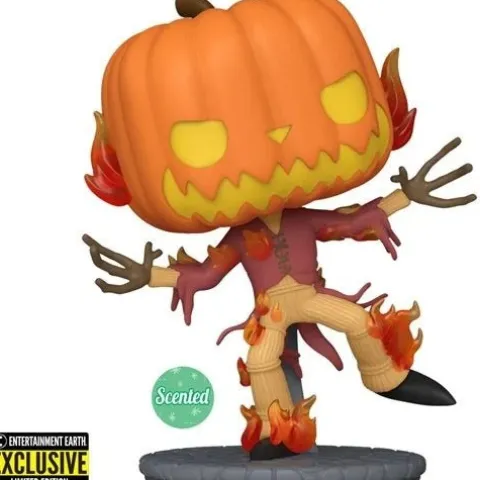 Funko Pop! 1357 - Nightmare Before Christmas 30th Anniversary Pumpkin King Scented Vinyl Figure - Entertainment Earth Exclusive