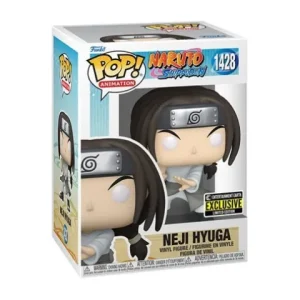 Funko Pop! 1428 Animation - Naruto: Shippuden - Neji Hyuga Vinyl Figure - Entertainment Earth Exclusive
