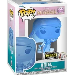 Funko Pop! 563 Disney - The Little Mermaid - Ariel Blue Translucent Vinyl Figure - Entertainment Earth Exclusive