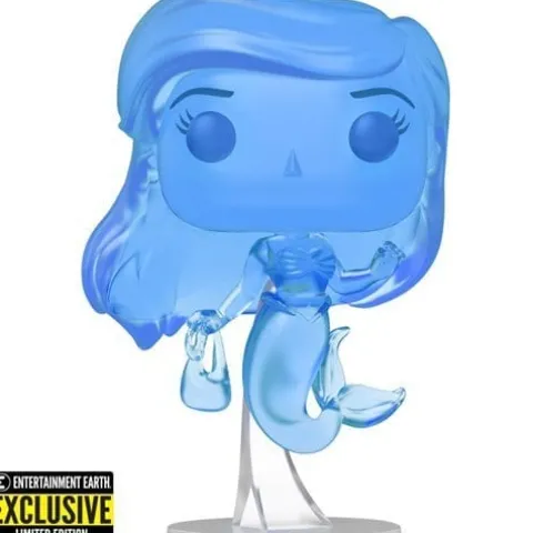 Funko Pop! 563 Disney - The Little Mermaid - Ariel Blue Translucent Vinyl Figure - Entertainment Earth Exclusive