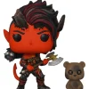 Funko Pop! #1018 Games - Baldur's Gate - Karlach with Clive Vinyl Figure