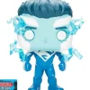 Funko Pop! 419 Heroes - Superman (Blue) Vinyl Figure - 2021 Convention Exclusive