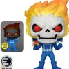 Funko Pop! 1559 Marvel Strange Tales Ghost Rider Glow-in-the-Dark Vinyl Figure - Entertainment Earth Exclusive