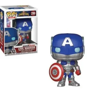 Funko Pop! 299 Pop Games Marvel Contest of Champions - Civil Warrior Vinyl Figure