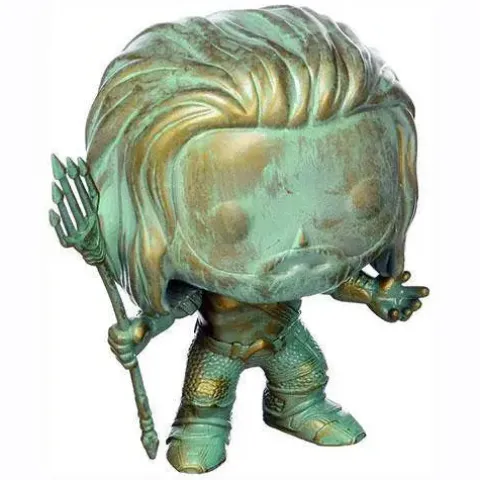Funko Pop! 87 Pop Heroes - Batman v Superman - Aquaman Patina Vinyl Figure