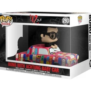 Funko Pop! 293 Rides - U2 - Bono with Achtung Baby Car Deluxe Vinyl Figure