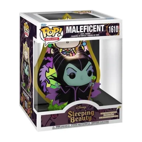 Funko Pop! Disney Villains Stained Glass Deluxe Vinyl Figures - Select Figure(s)