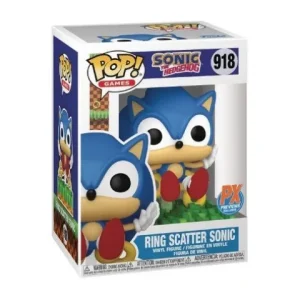 Funko Pop! Games 918 - Sonic the Hedgehog - Ring Scatter Sonic Vinyl Figure - PREVIEWS Exclusive