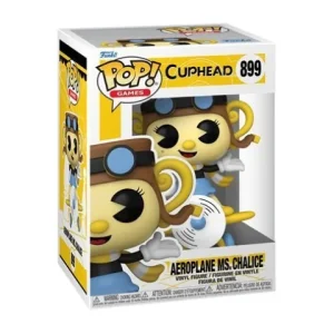 Funko Pop! Games 899 Cuphead - Aeroplane Ms. Chalice Vinyl Figure