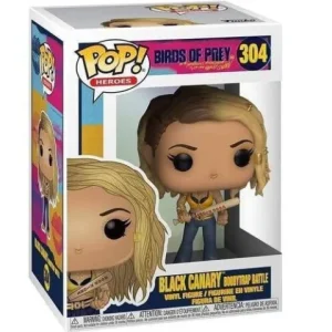 Funko Pop! Heroes 304 - Birds of Prey - Black Canary(Boobytrap Battle) Vinyl Figure