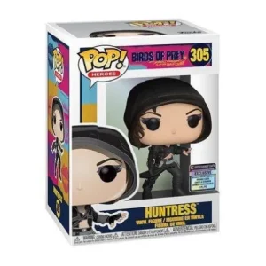 Funko Pop! Heroes 305 Birds of Prey Huntress Pop! w/ Collectible Card - EE Exclusive
