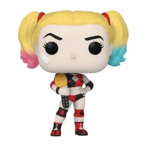 Funko Pop! Heroes 436 Harley Quinn with Belt Vinyl Figure -PREVIEWS Exclusive