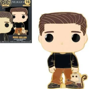 Funko Pop! Large Enamel Pin - Friends - #16 Ross Geller