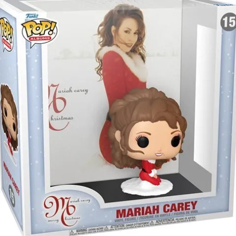Funko Pop! Mariah Carey Merry Christmas Album Figure with Case