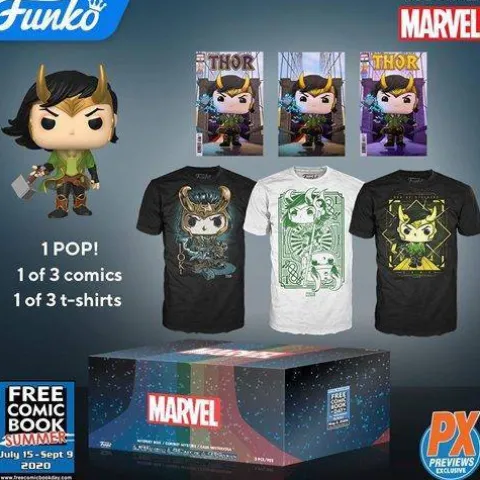 Funko Pop! Mystery Box A Size L- Marvel Loki FCBD 2020 - PX