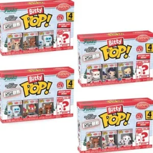 Funko Rudolph the Red-Nosed Reindeer Bitty Pop! Mini-Figure 4-Pack - Select Set(s)